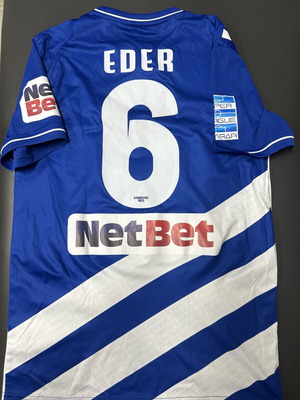 Match Worn Atromitos 2022/23 Jersey Edder Gonzalez #6 like new