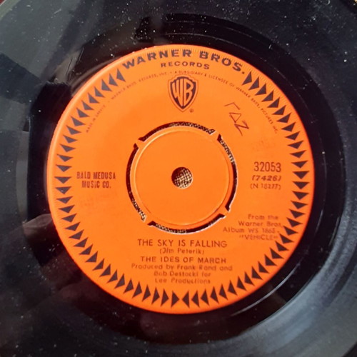 Ides Of March Melody / The Sky Is Falling σπάνιο 7" single μεταχειρισμένο