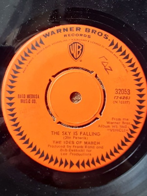Ides Of March Melody / The Sky Is Falling σπάνιο 7" single μεταχειρισμένο