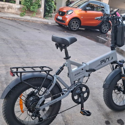 E bike PVY Z20 PLUS 1000 100Nw like new with Shimano pedals and extras