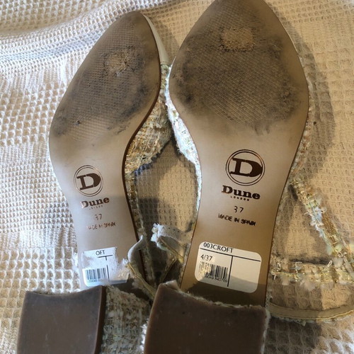 Dune London pastel tweed pumps size 37 like new
