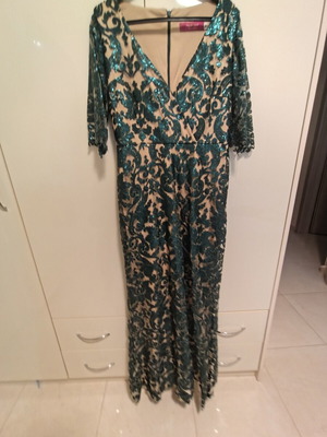 Evening Cypress Dress like new, Rich Girl Boudoir brand, size M