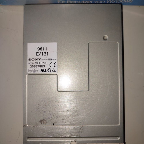 Sony MPF920 3.5" Floppy used