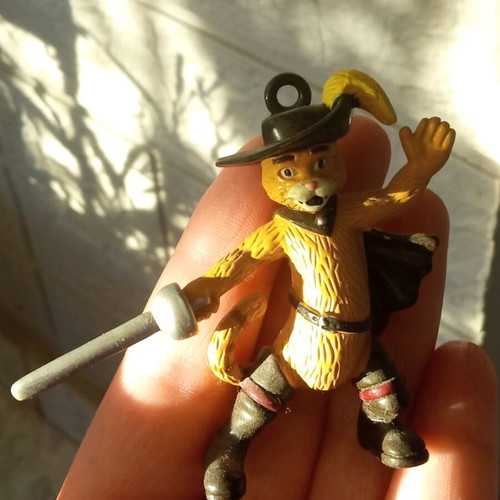 Puss in Boots Shrek 2 2004 DreamWorks figure like new