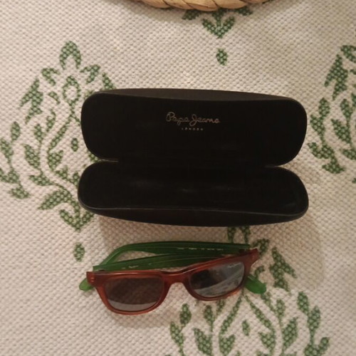 Pepe Jeans 8010 C5 children's sunglasses orange and green