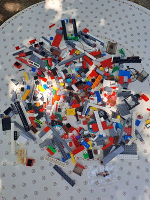 Lego City μεταχειρισμένα, 2 κιλά τουβλάκια και κομμάτια