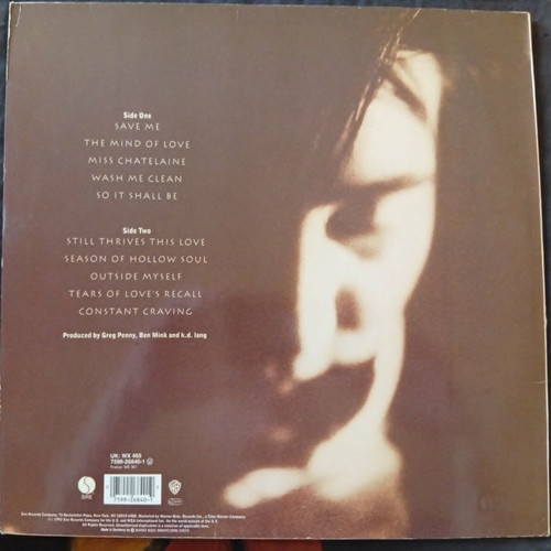 k.d. lang Ingénue LP, 1992, pop