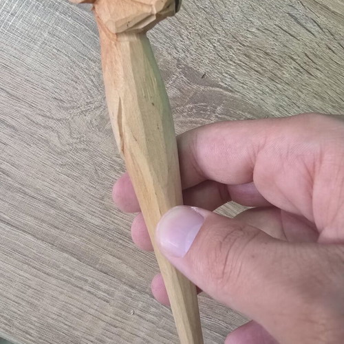 Wooden handmade deer pen used, decorative or repair