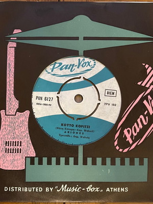 Ariones - Kouto Koritsi / To Telos Irthe 45 vinyl like new