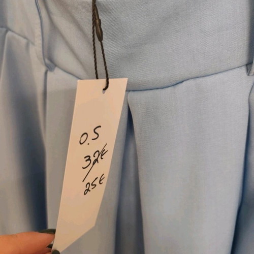 Turquoise skirt new with tag, one size, A-line