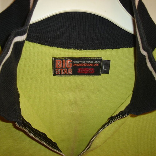 Big Star green short-sleeve T-shirt used, size L