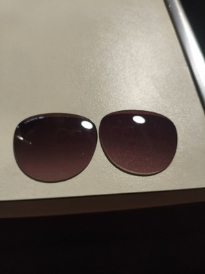 Lacoste replacement lenses for glasses, new