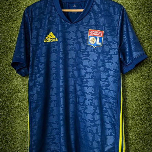 Lyon 2020/2021 Third Football Jersey Size L Like New