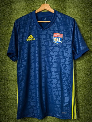 Lyon 2020/2021 Third Football Jersey Size L Like New