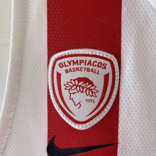 Olympiacos Basketball Jersey used, authentic