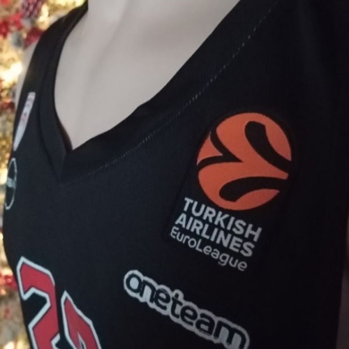 Olympiacos match worn basketball jersey 2022-23