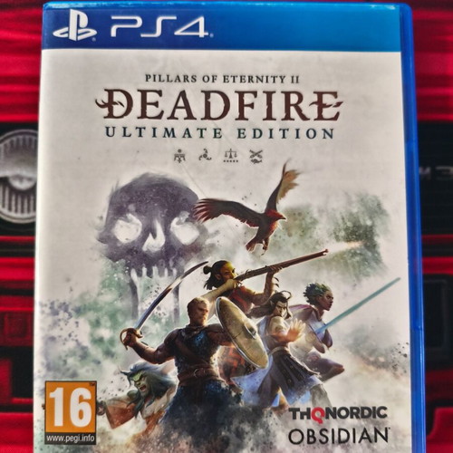 Pillars of Eternity II Deadfire Ultimate Edition for PlayStation 4 like new
