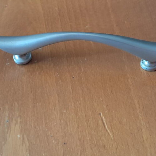 Kitchen handles used, heavy, silver color, without screws