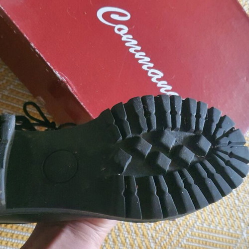 Commanchero Original leather ankle boots like new, black, size 37