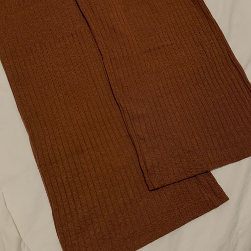 Stradivarius women's brown flare jogger pants like new, size XS