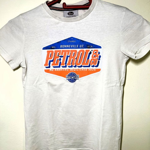 T-shirt Petrol & Co used, size 128 cm for 8 years old