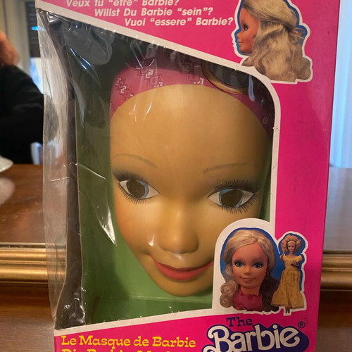 Barbie Florian mask 1985 new, authentic Mattel in box