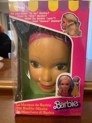 Barbie Florian μάσκα 1985 καινούργια αυθεντική σε κουτί