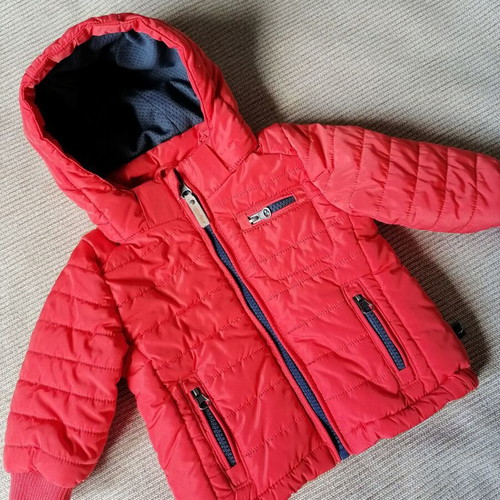 Babyface warm jacket with hood for 4-7 months like new