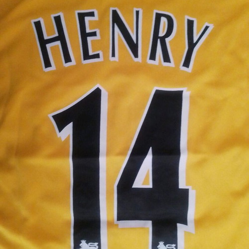 Vintage Arsenal Away 2005-06 No14 Henry jersey like new, size XL