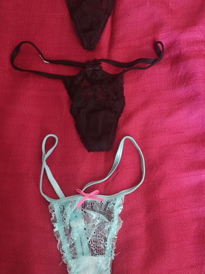 Luxury lingerie set new, lace and cotton, medium sizes