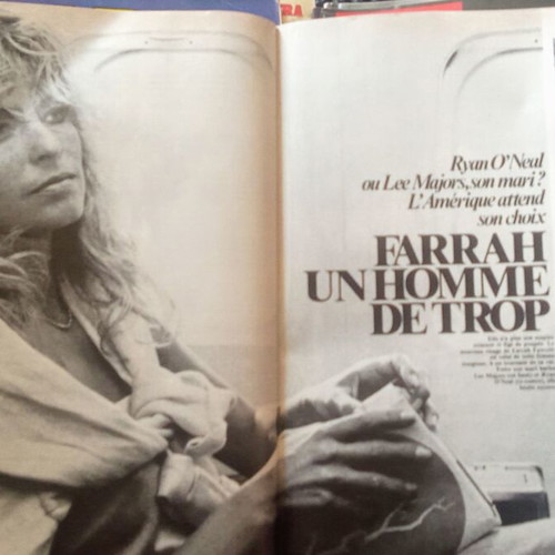 Paris Match vintage magazines collection, French