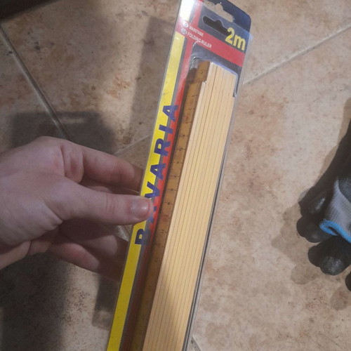Wooden 2m Bavaria folding ruler new