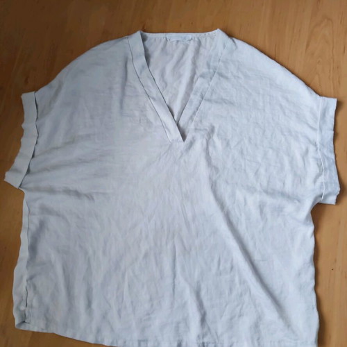 Oversized top gray like new