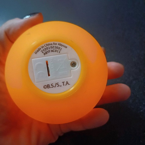 Abysse Dragon Ball LED battery lamp yellow like new