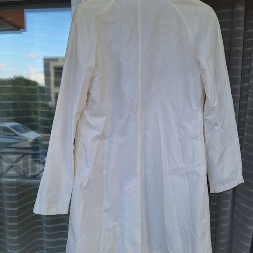 Vintage white capartina coat used, small, Project Classico