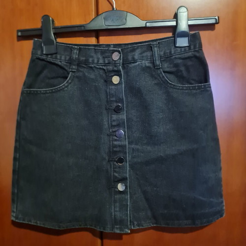 Daysie Black Jean Skirt like new, size S 36 8