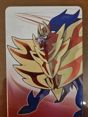 Steelbook Pokémon Shield Zamazenta Edition case like new