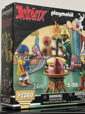 Playmobil 71269 Asterix Pyramidonis Artifis and the Poisoned Cake new