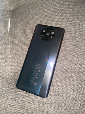 Poco x3 pro/x3 battery cover with camera lens used