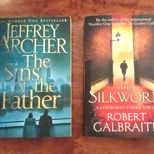 Collection of 10 English Large-Size Books like new, crime and legal thrillers