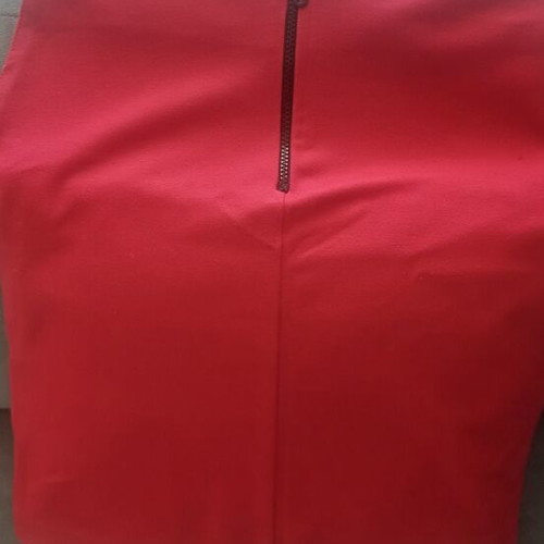 BSB skirt used, fitted, red, size M