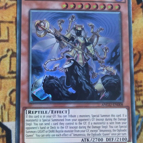Amunessia, the Ogdoadic Queen Effect Monster card like new