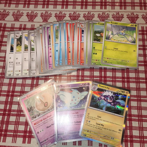Pokémon cards bulk from Obsidian Flames set, like new