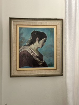 Χειροποίητος πίνακας πορτρέτο