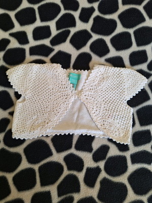 Πλεκτό καλοκαιρινό ζακετάκι Monsoon σαν καινούργιο για μωρό 3-6 μηνών