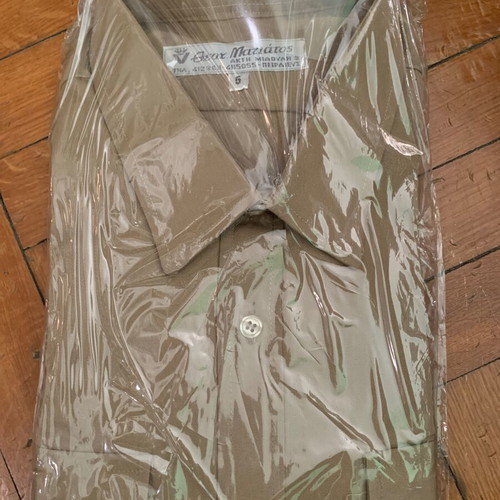 Military shirt XL new, Greek cotton