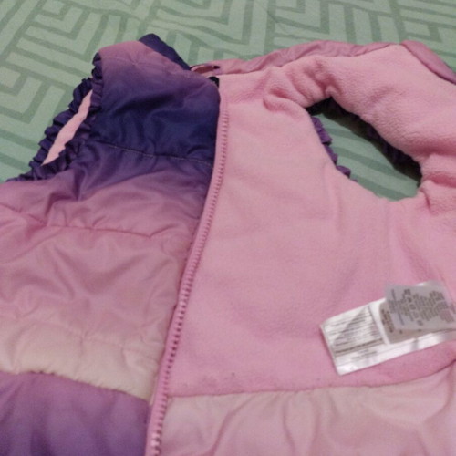 Pink purple vest like new, two years old