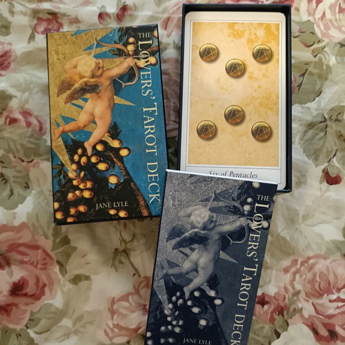 The Lovers' Tarot Deck by Jane Lyle, complete with book, 2005