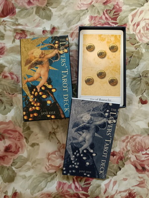 The Lovers' Tarot Deck by Jane Lyle, complete with book, 2005