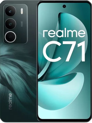 Realme C71 smartphone like new, 8GB RAM 256GB green